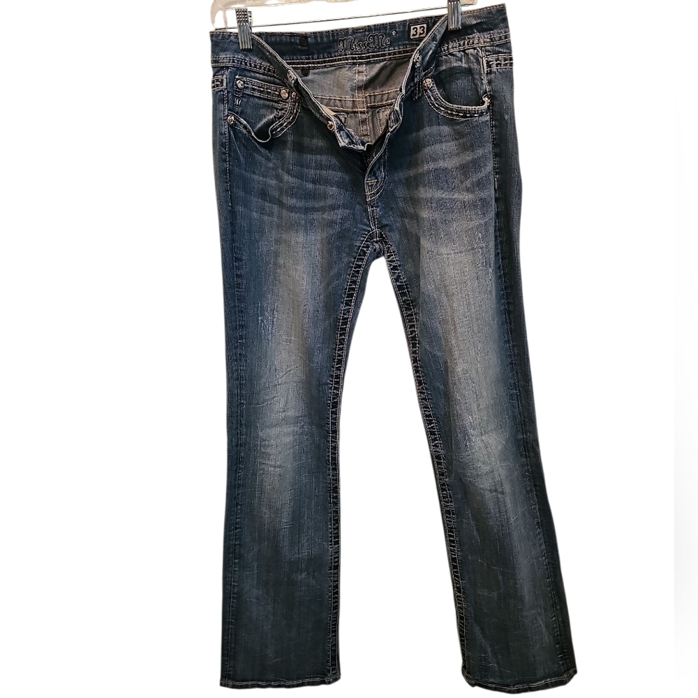Miss Me Boot Cut Stretch Jeans in SIZE 33